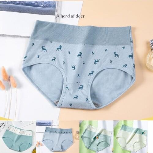 5PCS/lot Cotton Lady Girl Panties High Waist Slimming Womens Underwear Seamless Briefs Sexy Female Breathable Lingerie Dropsip