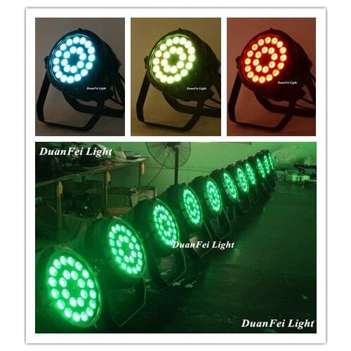 8 pieces 24X10W led par RGBW led par 64 Outdoor Waterproof stage LED Par