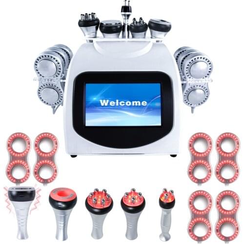 Multifunctional radio frequency fat exploding instrument 40k five in one ems fat exploding instrument micro current fat explodin