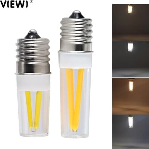 Bombilla e17 led filament bulb light 2W 3W super COB mini dimmable candle lights 110v 220v dimmer glass shell lighting lamp