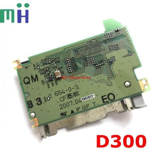 Second-hand For Nikon D300 CF Memory Card Board PCB Reader Slot Base Plate Camera Repair Spare Part