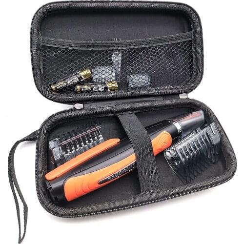 Razor EVA bag Travel Carrying Case Full Body Trimmer and Shaver Case Hard Storage Travel Case for