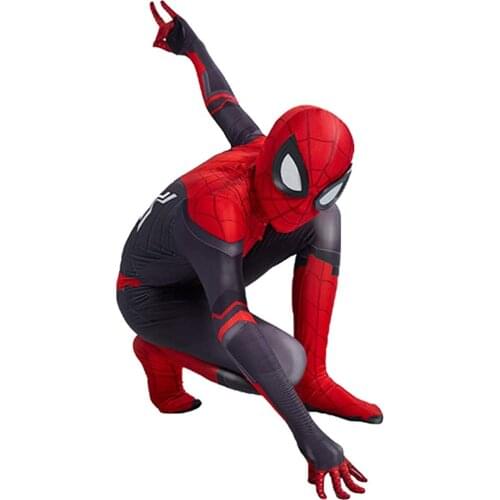 Superhero Costume Bodysuit for Kids Spandex Zentai Halloween Cosplay Jumpsuit 3D Style