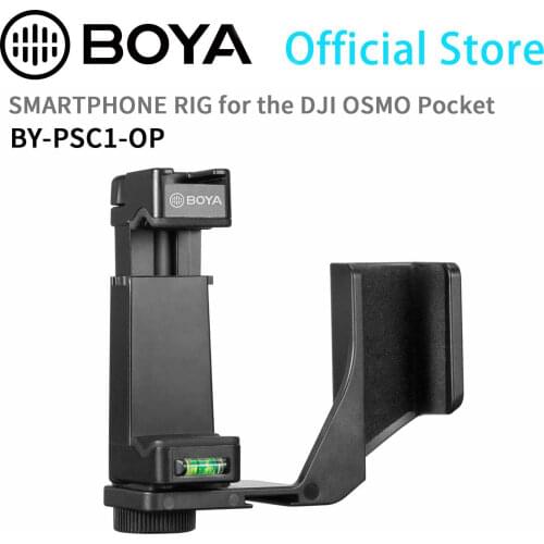 BOYA BY-PSC1-OP Smartphone Rig tripod mount for the DJI OSMO™ Pocket and smartphone devices like for photographers filmmakers