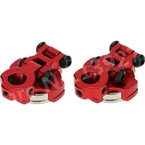 2 Pieces RC Car Metal Usukani Remote Control Drift Cars Shell Magnet Stealth Body Contact Post Shell Column For 1/10 Axial SCX10