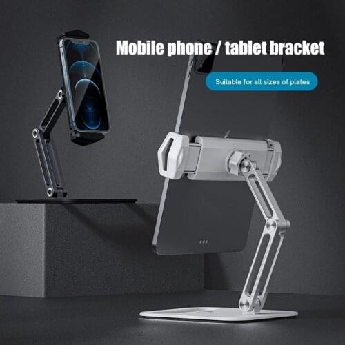 Tablet Stands For iPad Pro Case Adjustable Foldable Height Angle Phone Holder For iPhone Huawei Samsung Honor Xiaomi Case