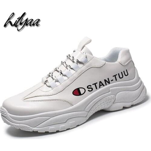 Casual Woman Sneakers Spring Female Fashion Daddy Shoes Quality PU Leather Breathable Trainers Outdoor Sport Vulcanized shoes