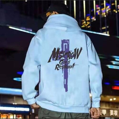 Spring and Autumn Men and Women Pullover Sweater Men Hoodie plus Velvet Large Size Loose Couple Hooded Sweater Jacket