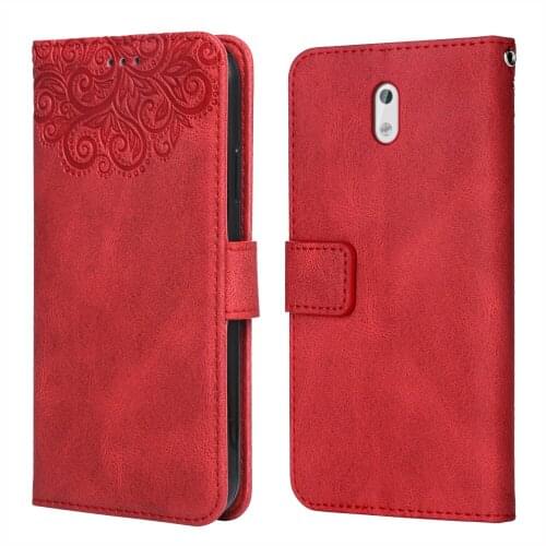 Luxury Leather Case for NOKIA 3 Flower Embossing TA-1032 TA-1020 TA-1028 TA-1038 Wallet Flip Phone Case for NOKIA3