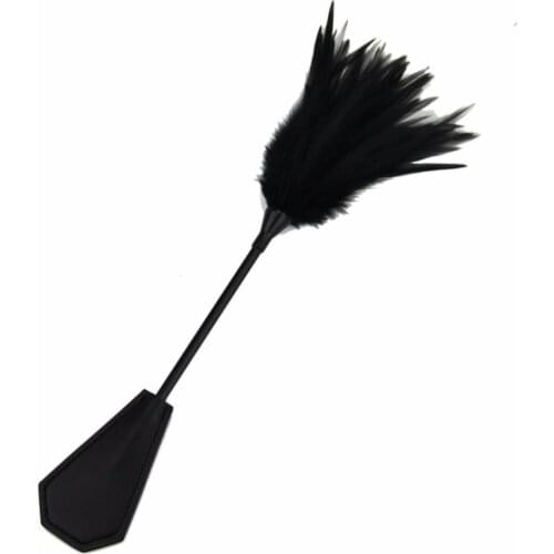 Bdsm Fetish feather sex whips slave SLUT bitch Spanking Paddle pony riding crop whips Flogger Sex Toys For Couples cosplay game
