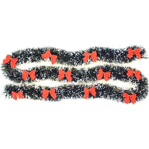 XMAS Party ing Decors Christmas Tree Garland Ribbon Ornaments DIY