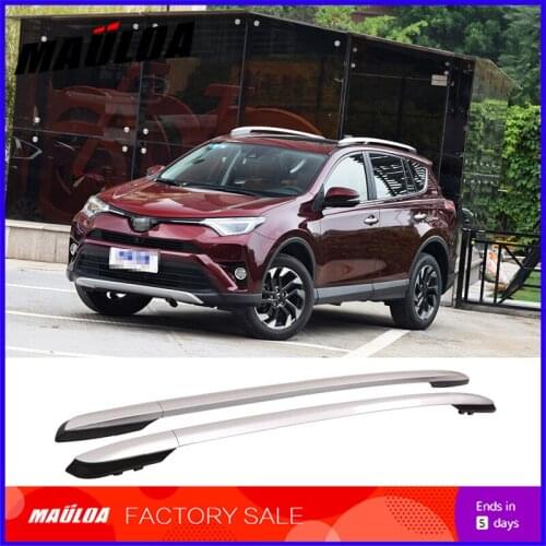 High quality aluminium alloy side rail bar roof rack for RAV4 2014 2015 2016 2017 2018 roof rack