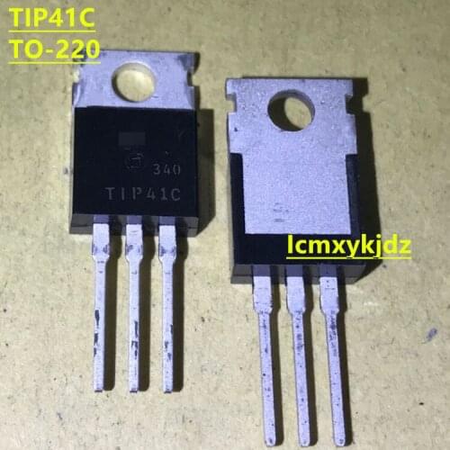 10Pcs/Lot , TIP41C TIP41 6A100V TO-220 ,New Oiginal Product New original free shipping fast delivery
