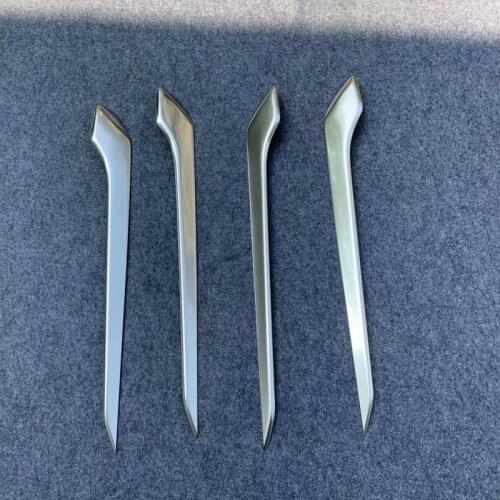 Interior Accessories Carbon Fiber Side Inner Door Decorative Sill Cover Trim Car Sticker Styling for Toyota RAV4 RAV 4 2019 2020