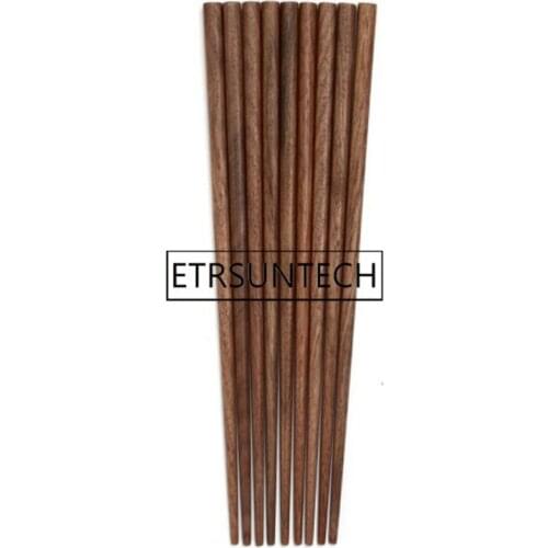 200pairs Black Walnut Wooden Chopstick Portable Travel Environmental Home Chopsticks Japanese Chinese Gift