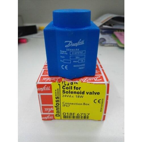 FOR Danfoss Solenoid Valve Coil 018F6757 BE024DS DC 24VDC 18W