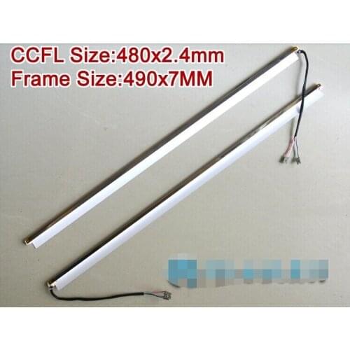20PCS 22'' inch wide dual lamps CCFL with frame,LCD lamp backlight with housing,CCFL with cover,CCFL:480mmx2.4mm,FRAME:490mmx7mm
