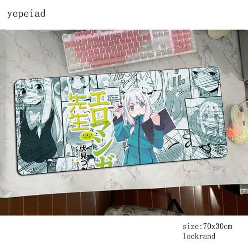 EroManga Sensei pad mouse High quality computer gamer mouse pad 700x300x3mm padmouse mousepad ergonomic gadget office desk mats
