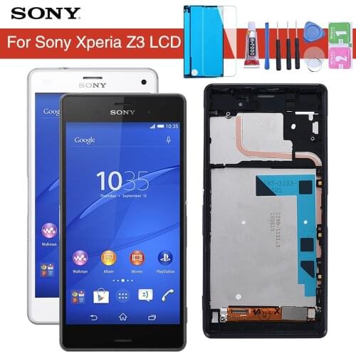 Warranty 5.2'' IPS For SONY Xperia Z3 LCD Display Touch Screen D6603 Replacement for SONY Xperia Z3 LCD Dual D6633
