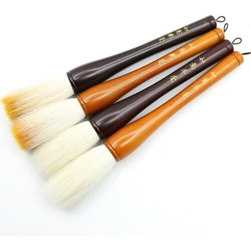 Chinese Calligraphy Brush Tradtional Hopper-shaped Painting Brush Pen Caligrafia Woolen Multiple Hair Brush Pen Tinta China