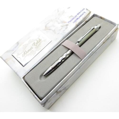 Wings Marble T150 Titanium Chrome Ballpoint Pen | İsme Special Pen | Gift Pen