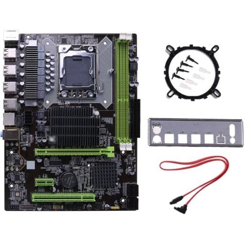 X58 LGA 1366 Motherboard Support REG ECC Server Memory and Xeon Processor Motherboard