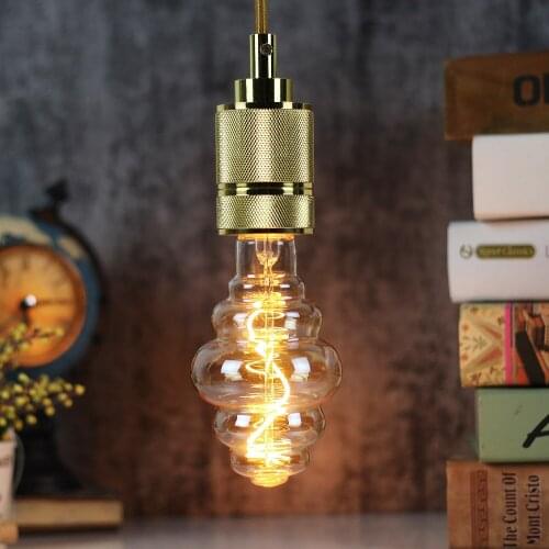 New light bulb creative light bulb single spiral special led light lamp 220V 4W E27. garage light