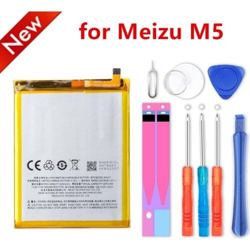 NEW 3070mAh BA611 Battery Use for Meizu M5 Mobile Phone Batteries