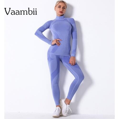 Sport Set Yoga Sets Women Gym Clothes Sports Top Womens Tracksuit Tops Leggings For Fitness Two-piece Woman Training Apparel