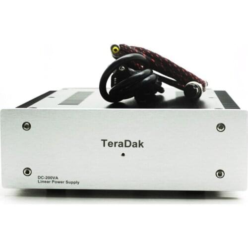 Teradak DC-150W High Performance HiFi Fever Linear Power supply，AC input: AC115V or AC230V/DC output: DC24V/6A