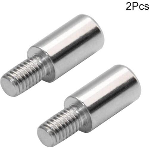 2PCS Chrome Arcade Joystick Shaft Extender 15mm Extension Rod for SANWA Accessories for Pandora Video Arcade Machine