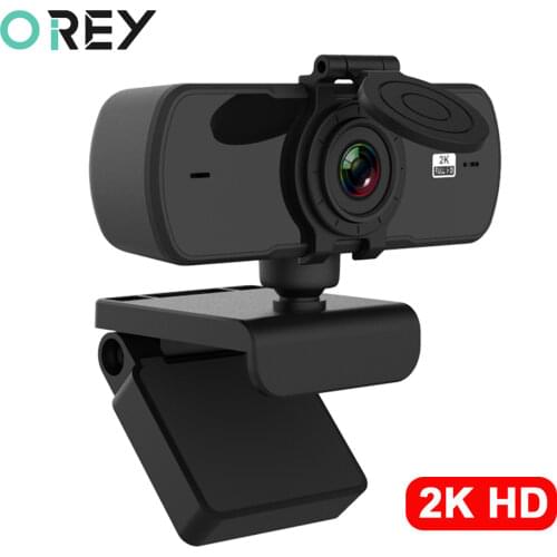 Webcam 2K Full HD 1080P Web Camera Autofocus With Microphone USB Web Cam For PC Computer Mac Laptop Desktop YouTube Webcamera