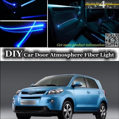 Interior Ambient Light Tuning Atmosphere Fiber Optic Band Lights For For TOYOTA Urban Cruiser ist Inside Door Panel illumination