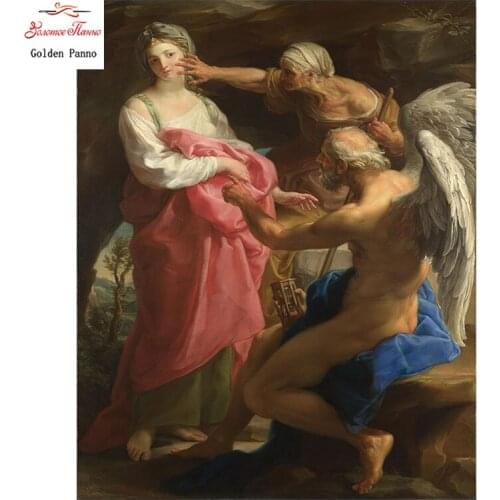 Golden panno,5D,diy diamond embroidery,Full,square,Diamond Painting,Cross Stitch,3D,diamond,Mosaic,christmas,Angel caresses 0109