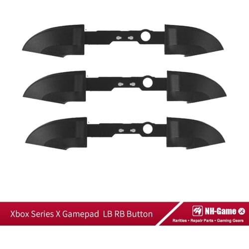 10pcs Free Shipping LB RB Bumper For Xbox Series X/S ControllerTrigger Mod Kit Middle Bar Holder On/Off Guide Buttons Surround