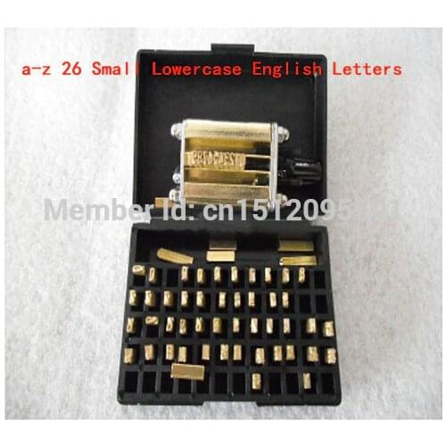 2*4*15, English letter, font,characters for DY-8/HP-241B date coding machine, hot stamp coder, hot ink roll coder, ribbon coder