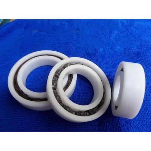 20pcs 6001 12mm POM Plastic bearings with Glass balls 12*28*8 mm nylon bearing 12x28x8