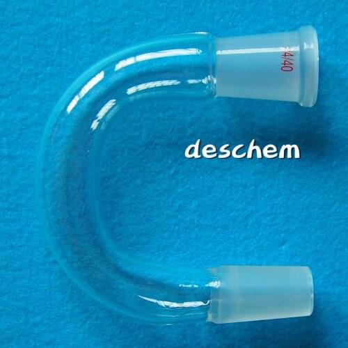 24/40,U-Shape Glass Connecting Adapter,U Bent Tube,Socke & Cone Ground Joint