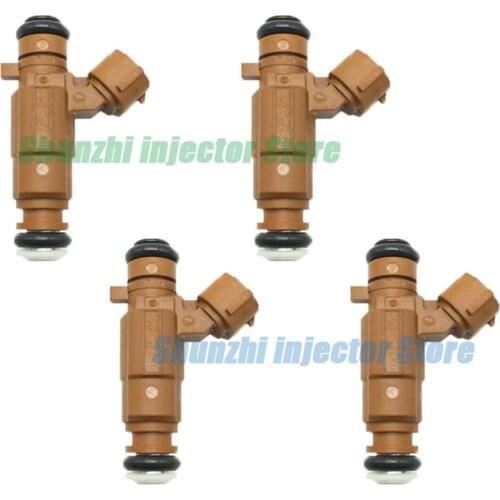4PCS Fuel Injector Nozzle For FIT HYUNDAIKIA Shuma Sephia Sedan Hatchback Saloon 1.5L 0K2A513250
