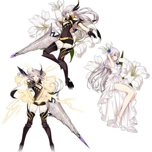 Three Ratels CA39 Kiana Kaslana Honkai Impact 3rd Anime Sticker For Car laptop Decor Sticker Kid Toy Decal