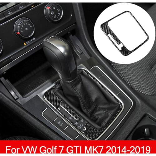 Superior Quality Decal Car Carbon Fiber Trim Sticker Interior Styling Accessories For VW Golf 7 GTI MK7 2014-2019 Series