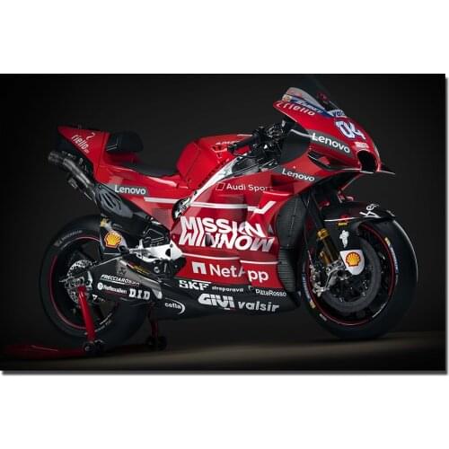 Ducati Desmosedici GP19 Super Motorcycle Poster Canvas Print Painting Wall Pictures For Living Room Decor