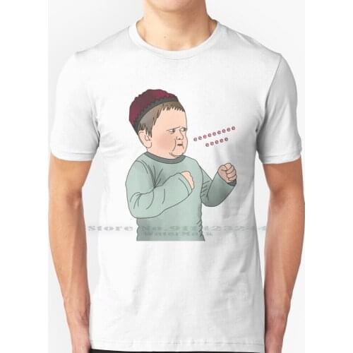 Hasbulla T Shirt 100% Pure Cotton Hasbulla Meme Funny Russian Fyp Cute Fighter Eeeeee Fury Jake Paul Logan Paul Portrait Boxing