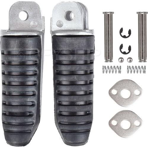 GSX400 Motorcycle For Suzuki BANDIT 400 GSF400 GK75A GSX 400 GSF 400 Motorcycle Front Rear Footrest Foot Pegs