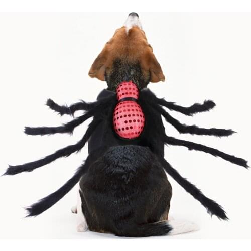 Simulation Spider Dress Up Costume Role Playing Dog Cat Cosplay Clothing Halloween Furry Holiday Creative Pet Cosplay Clothes