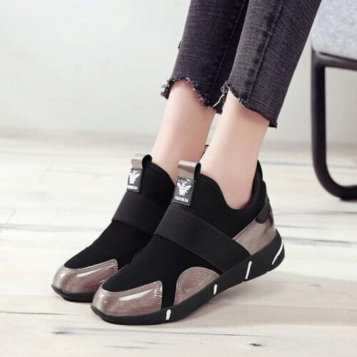 2021 Autumn Winter Womens Shoes Trend Mirror Fashion Running Shoes Casual Sneakers Large Size Breathable Sports Shoes