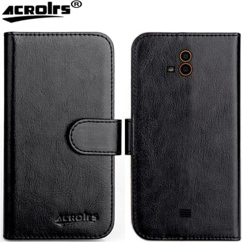Hot! 2017 AGM X1 Case, 6 Colors High Quality Original Leather Exclusive Case for AGM X1 Cover+Tracking