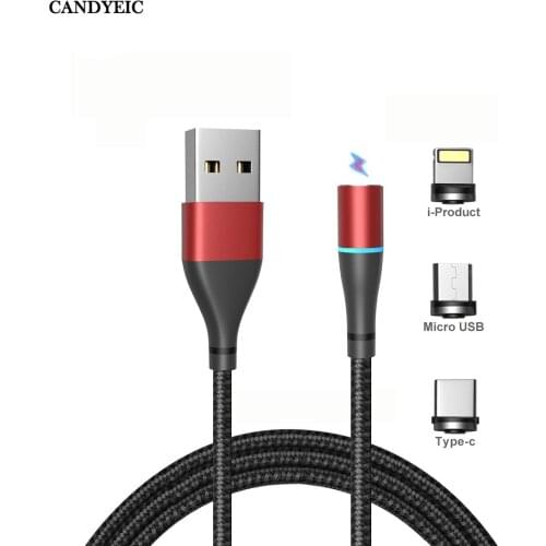 CANDYEIC cable magnet phone for Huawei nova 4e/nova 4 USB Charging Data Cable