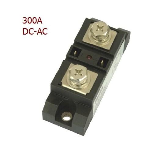 Factory price 300A industrial solid state relay, DC- AC ssr , ac solid state relay, single phase ssr