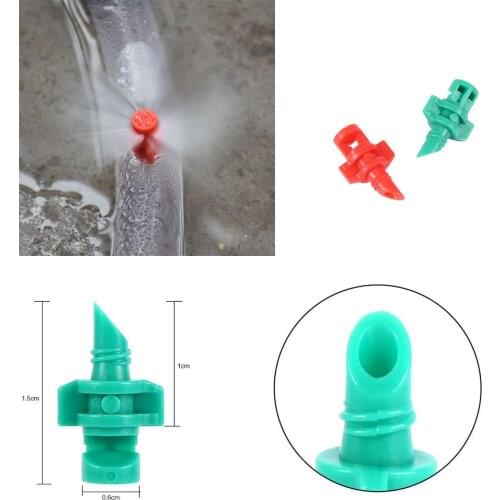 50pcs Garden 360 degree Micro Garden Lawn Water Spray Misting Nozzle For Hydroponic and Aeroponic Misters and Cloners
